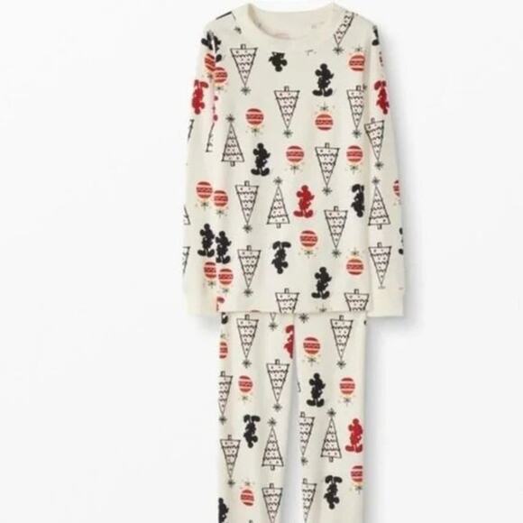Hanna Andersson Other - Hanna Andersson x Disney Girls' Mickey Mouse Cotton Christmas Pajama PJ Set